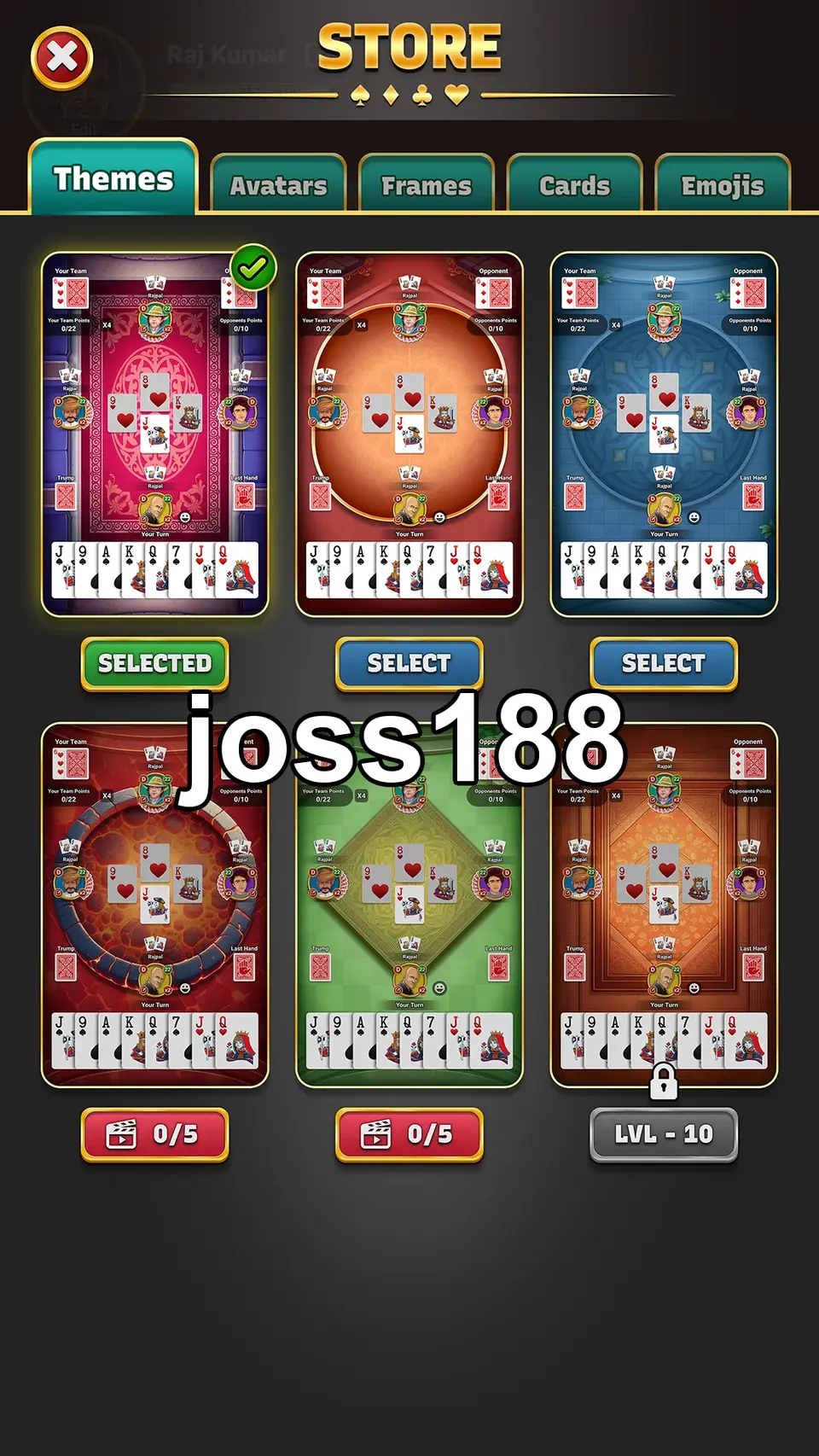 joss188 Tangkapan Layar - APK Resmi